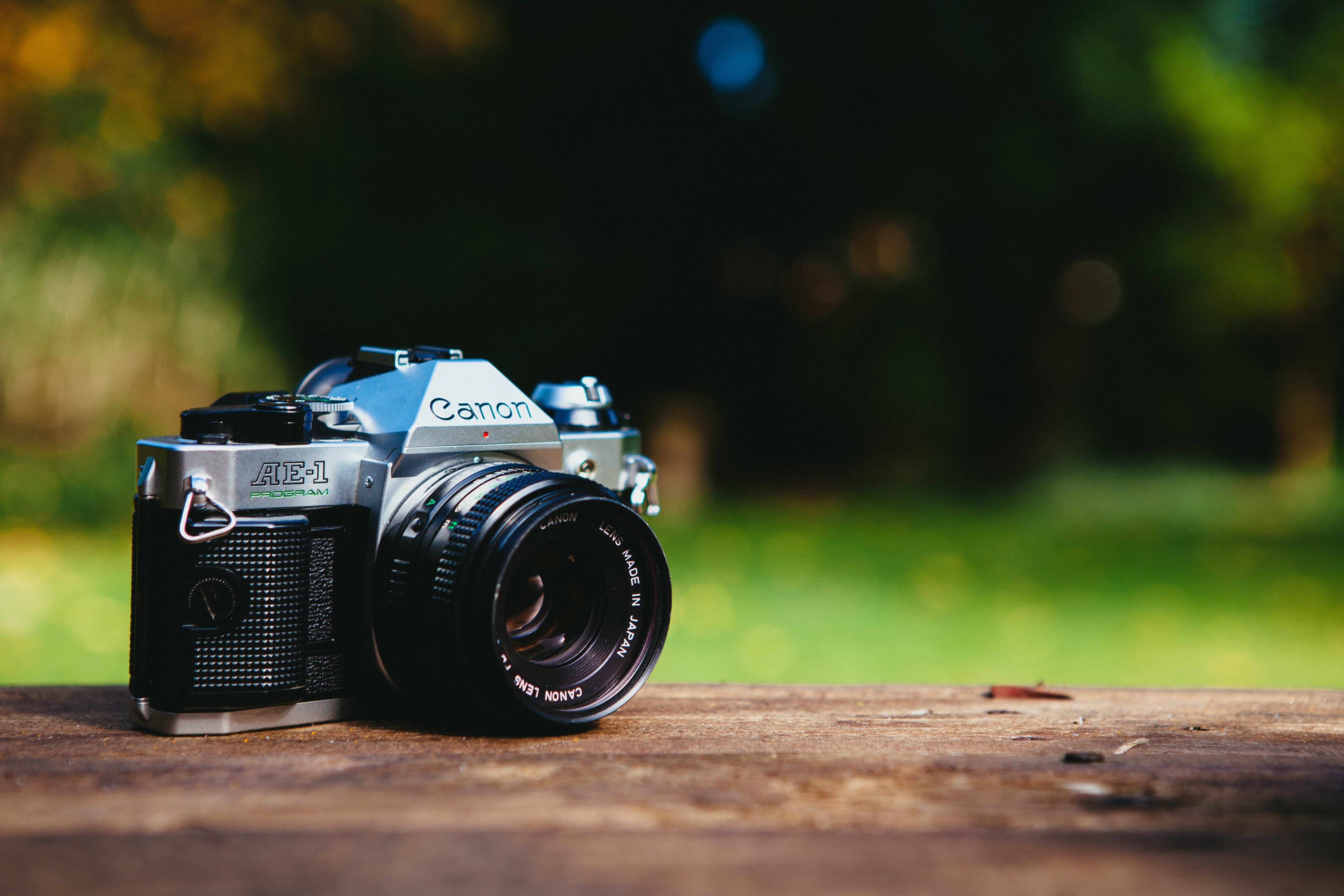 Photo of nature photography analog camera canon