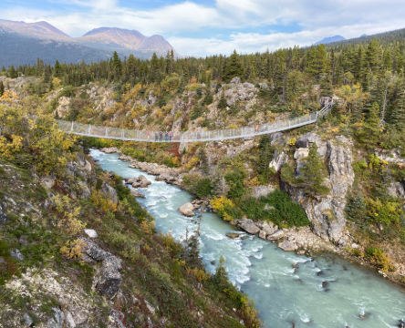 Photo of Skagway Suspension Bridge